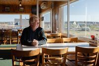 John Campbell at his restaurant and gift shop The Sou'Wester in Peggy's Cove, Nova. April 21, 2022. The Globe and Mail / Carolina Andrade