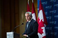 David Vigneault, Director of CSIS addresses the Economic Club of Canada in Toronto on Dec. 4, 2018.