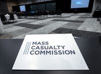 The group that represents almost 20,000 regular members the RCMP has submitted a list of 28 recommendations to the inquiry investigating the 2020 mass shooting in Nova Scotia. The Mass Casualty Commission inquiry into the mass murders in rural Nova Scotia in Halifax is shown on Wednesday, Aug. 31, 2022. THE CANADIAN PRESS/Andrew Vaughan