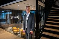 Bradley Shaw, CEO of Shaw Communications Inc., is photographed at the company’s head office in Toronto, on Sept 19, 2022. Fred Lum/The Globe and Mail. 