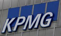 FILE PHOTO: The KPMG logo is seen at their offices at Canary Wharf financial district in London, Britain, March 3, 2016.  REUTERS/Reinhard Krause/File Photo