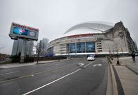 The Rogers Centre is photographed on Nov. 26, 2020.