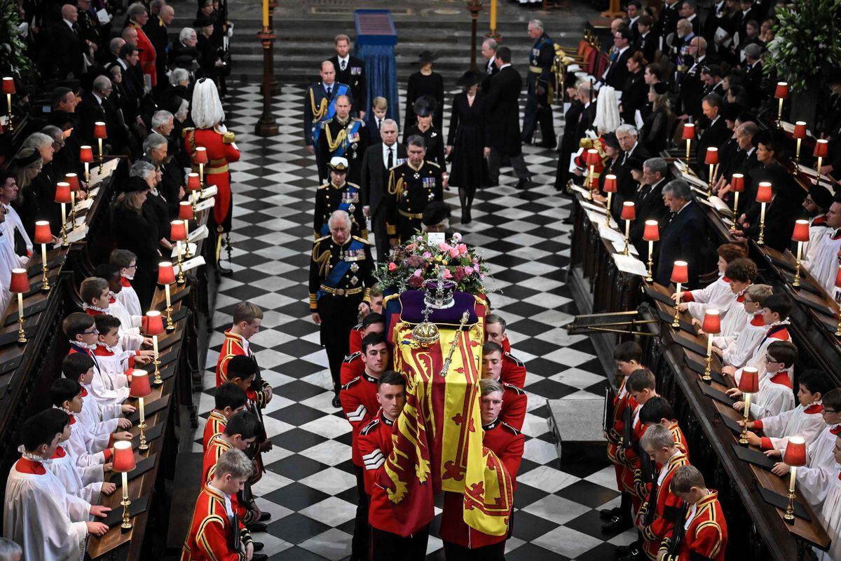 The Queen’s funeral, as seen on TV, was visually sumptuous and quietly revealing