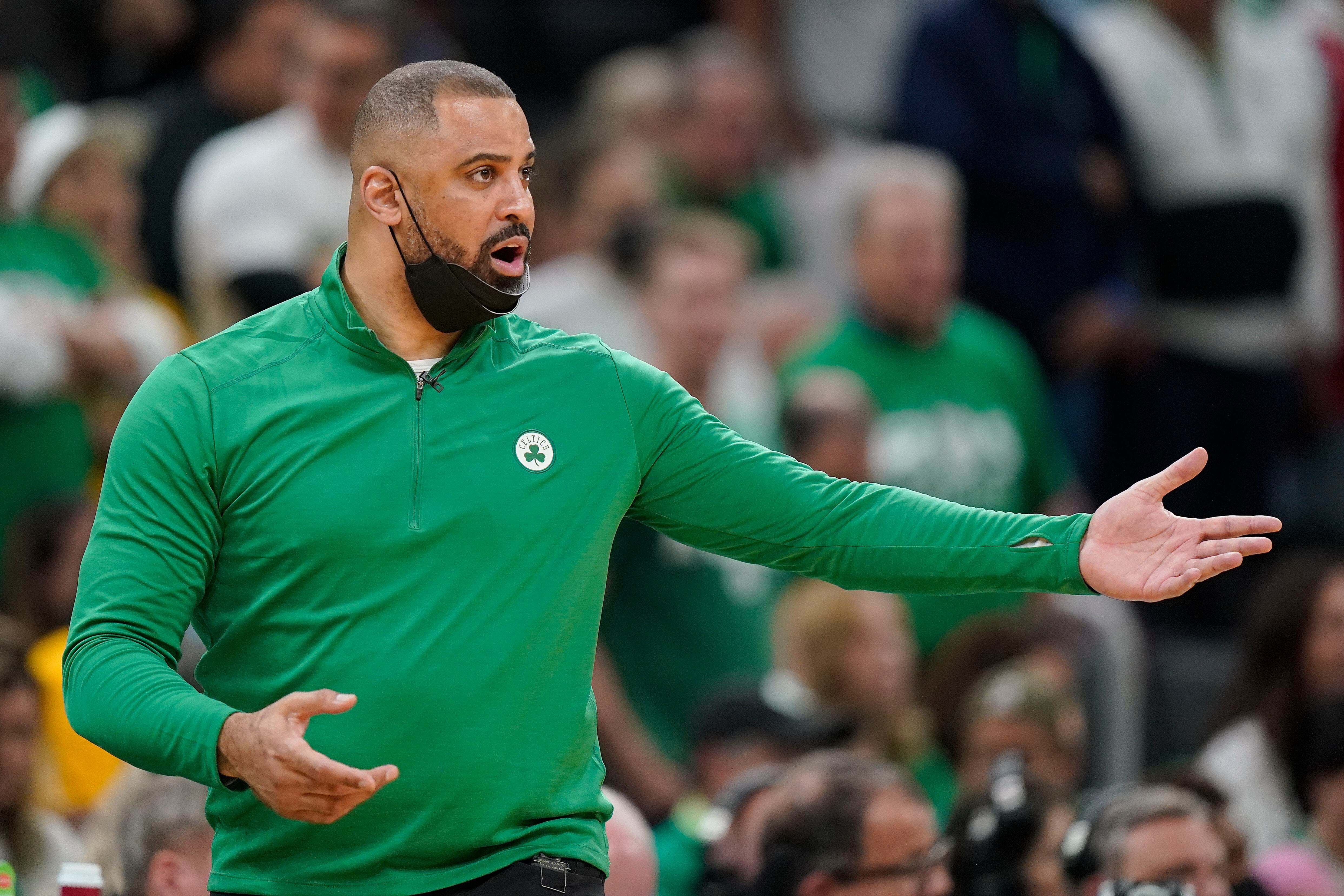 Boston Celtics coach Ime Udoka suspended for the 2022-23 season for  violating team policies - The Globe and Mail