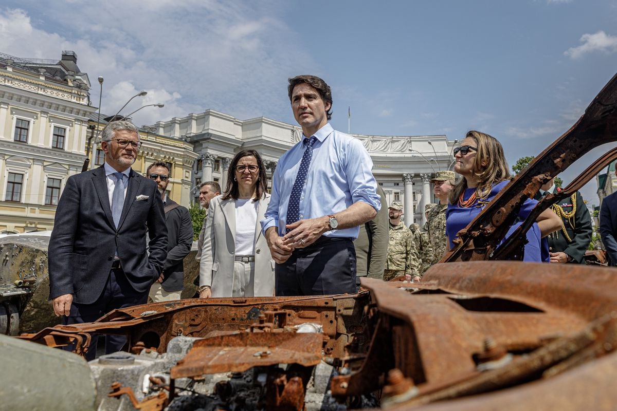 Atbalstot preses brīvību, Trudo atkārtoti apliecina Kanādas vēsturisko lomu Ukrainā