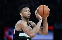 Giannis Antetokounmpo on March 13, pledged $100,000 for workers at the Milwaukee Bucks' FiServ Forum that will lose wages during the coronavirus pandemic.
