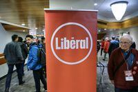 Signage is photographed at the Ontario Liberal Party's 2023 Annual Meeting at the Hamilton Convention Centre in Hamilton, Ont., on Sunday, March 5, 2023. The OLP is set to announce its new leader on Dec. 2, 2023. THE CANADIAN PRESS/Alex Lupul