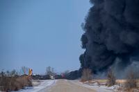 Canadian Pacific Railway train carrying crude oil derails in Saskatchewan