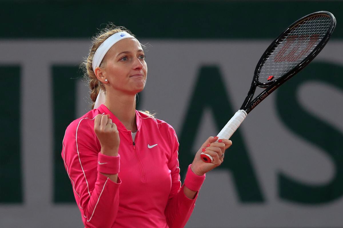 petra kvitova,quarter-finals,french open,women's,tennis,wta,kvitova,se...