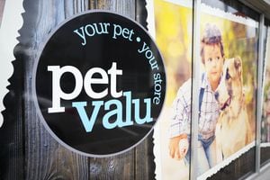 A Pet Valu store is pictured in Ottawa, Tuesday, Sept. 13, 2022. Pet Valu Holdings Ltd. raised its dividend as it reported a profit of $25.9 million in its latest quarter, down from $26.7 million a year earlier, but higher sales. THE CANADIAN PRESS/Sean Kilpatrick