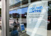 A welcoming sign is seen on the door of the Hillcrest Community Centre where they can cool off during the extreme hot weather in Vancouver, British Columbia, Canada, June 30, 2021. - Inside one of Vancouver's 25 air-conditioned cooling centres on Wednesday, visitors quietly read books or worked on laptops as the death toll in Canada's British Columbia province rose into the hundreds from a record-smashing heat wave.
"We've had heat waves before, but not to this extent," said Lou, who provided only her first name. "I'm shocked by how many deaths there have been." (Photo by Don MacKinnon / AFP) (Photo by DON MACKINNON/AFP via Getty Images)