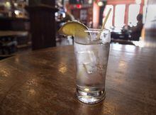 A study that surveyed health care sought for alcohol-related issues in Ontario suggests more people were hospitalized or visited doctors, whether they had pre-existing issues with booze or developed them over 15 months during the pandemic. An alcoholic beverage is seen in a drinking establishment in Halifax on Wednesday, Aug. 1, 2018. CANADIAN PRESS/Andrew Vaughan