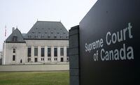 The Supreme Court of Canada is seen, Friday, June 16, 2023 in Ottawa. THE CANADIAN PRESS/Adrian Wyld