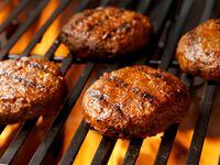 File #: 9622885HomeMade BBQ Hamburger Patties on the Grill - Photographed on a Hasselblad H3D11-39 megapixel Camera SystemCredit:  Lauri Patterson / iStockphoto(Royalty-Free)