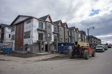 A housing complex being built on William Jackson Dr., Pickering, November 14, 2022.