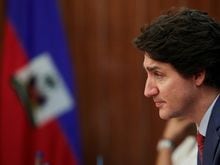 Canada's Prime Minister Justin Trudeau during the 44th Regular meeting of CARICOM at Baha Mar resort in Nassau, Bahamas, February 16, 2023. REUTERS/Dante Carrer