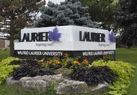Wilfrid Laurier University in Waterloo as seen on September 12, 2014.  (J.P. Moczulski for The Globe and Mail)