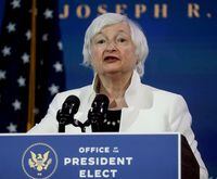 FILE PHOTO: U.S. Treasury Secretary-designate Janet Yellen in Wilmington, Delaware, U.S., December 1, 2020. REUTERS/Leah Millis/File Photo