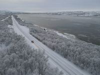 DJI_0439.JPG DJI pix: The Finnmark region in northern Norway has become one of the world’s best testbeds for electric vehicles in winter, with an Arctic climate, long distances and residents who prefer to tow snowmobiles. Photographed Feb. 5, 2023 Photo by Nathan VanderKlippe
