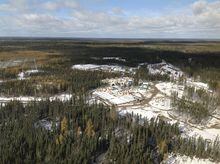 Two mining exploration camps are pictured in the proposed Ring of Fire development area, approximately 500 kilometres northeast of Thunder Bay, Ontario.