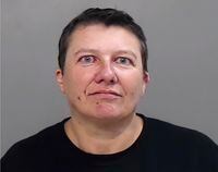 This photo provided by the Hidalgo County (Texas) Sheriff's Office, showing the booking photo of Pascale Ferrier. The Quebec woman accused of mailing poison to former United States president Donald Trump pleaded not guilty to additional charges in a Washington D.C. court today. THE CANADIAN PRESS/AP, HO - Hidalgo County (Texas) Sheriff's Office
