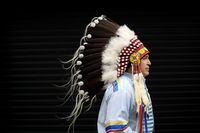 Assembly of First Nations (AFN) National Chief Perry Bellegarde pose for a portrait June 18, 2021 in Ottawa.  DAVE CHAN / THE GLOBE AND MAIL