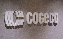 The Cogeco logo is seen in Montreal on Thursday, October 22, 2020. Cogeco Communications Inc. reported its first-quarter profit and revenue rose compared with a year ago, but the company trimmed its guidance for its full financial year. THE CANADIAN PRESS/Paul Chiasson