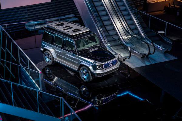 Mercedes unveils four new EVs, includes electric G-Class and ultra ...