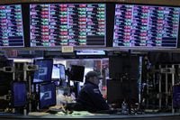 \A trader works on the trading floor at the New York Stock Exchange (NYSE) on May 19.
