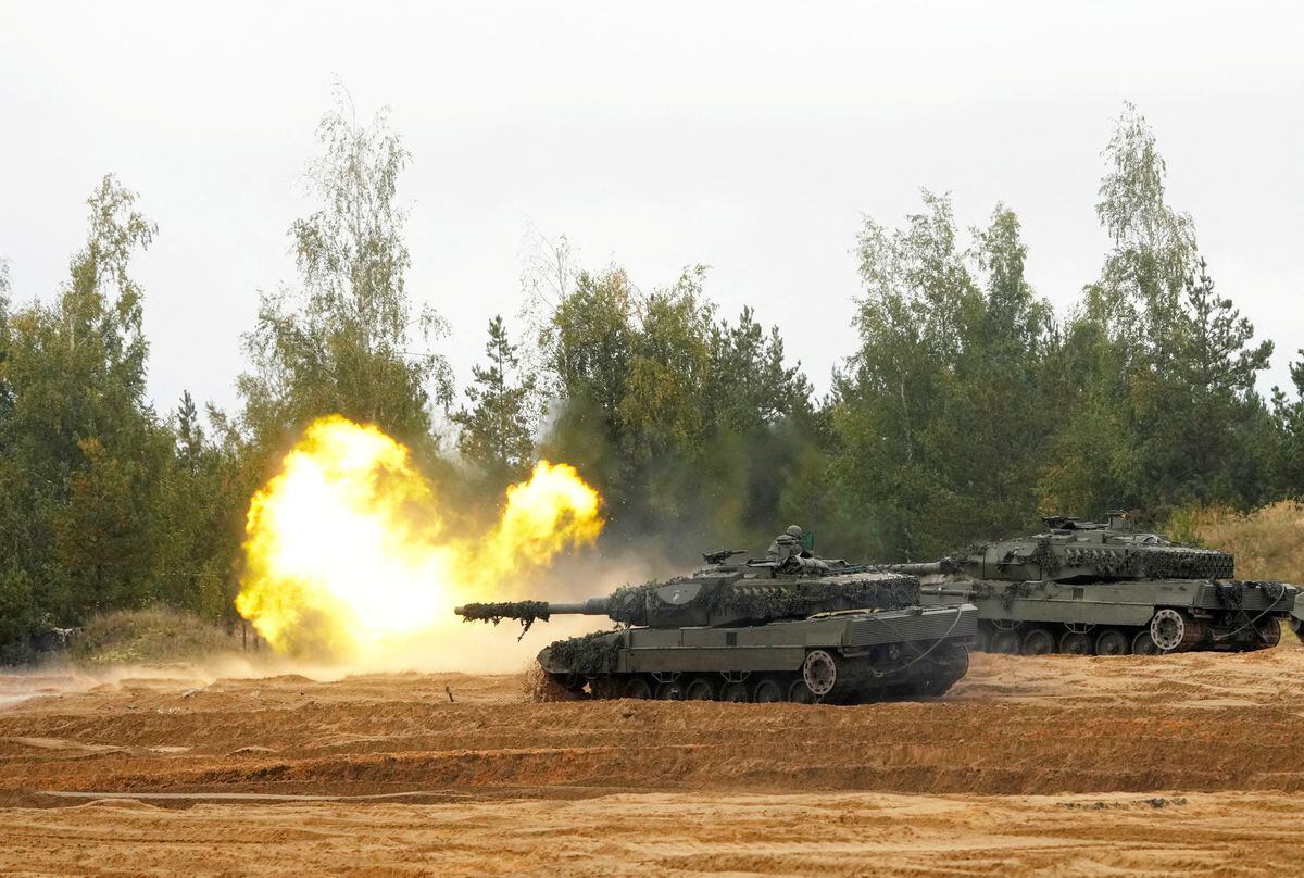 U.S., Germany try to resolve differences over tanks for Ukraine