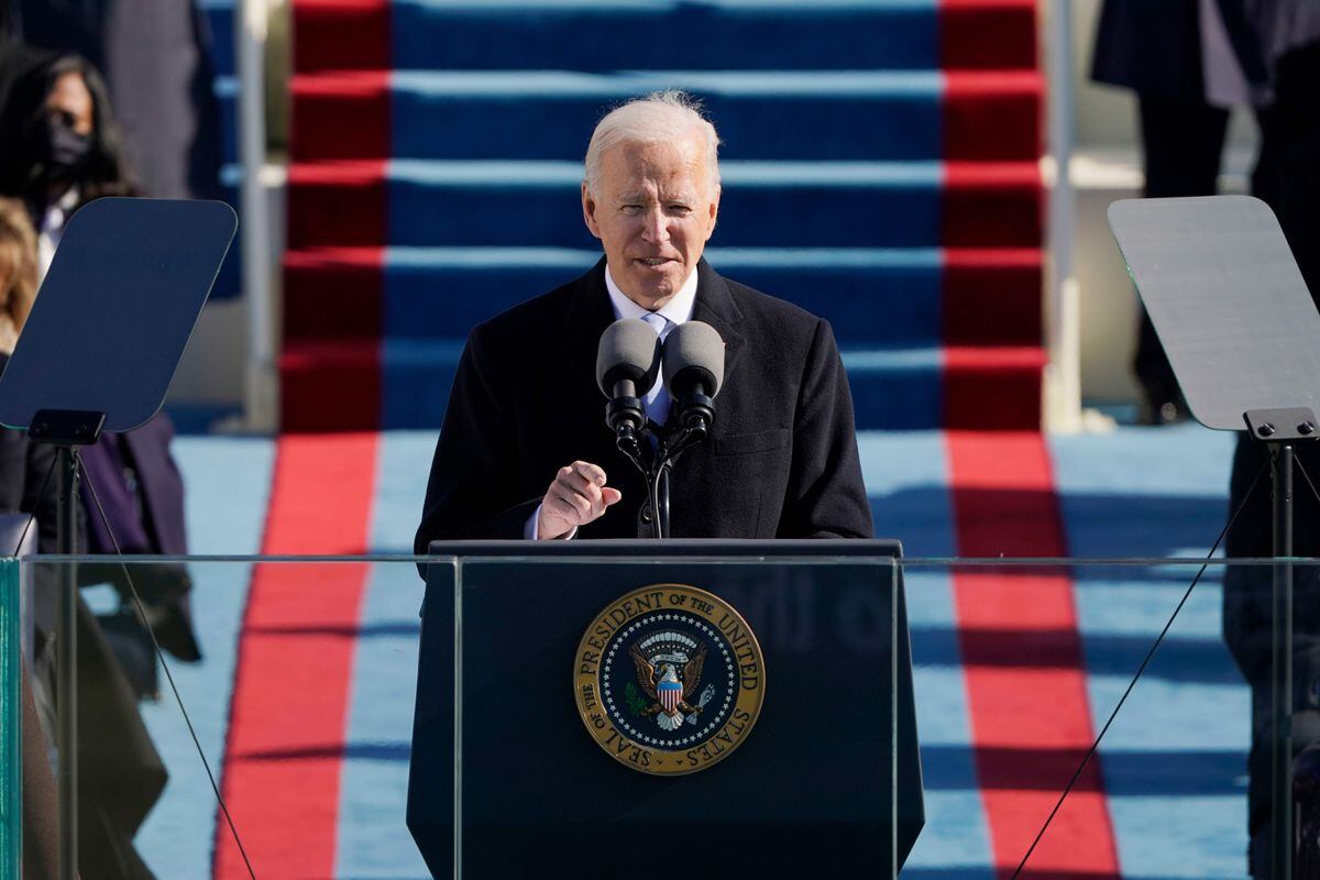 Opinion: Four years after â€˜American carnage,â€™ can Joe Biden put the U.S. back together again?