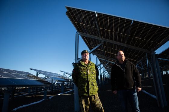 How the Canadian military aims to hit net-zero emissions by 2050