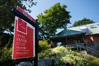 A home for sale on Fallingbrook Road in Toronto’s Beach neighbourhood is photographed on Aug 29, 2023. (Fred Lum/The Globe and Mail)