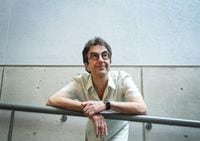 Director Atom Egoyan poses for a photograph in Toronto, Friday, Aug. 18, 2023. THE CANADIAN PRESS/Nathan Denette