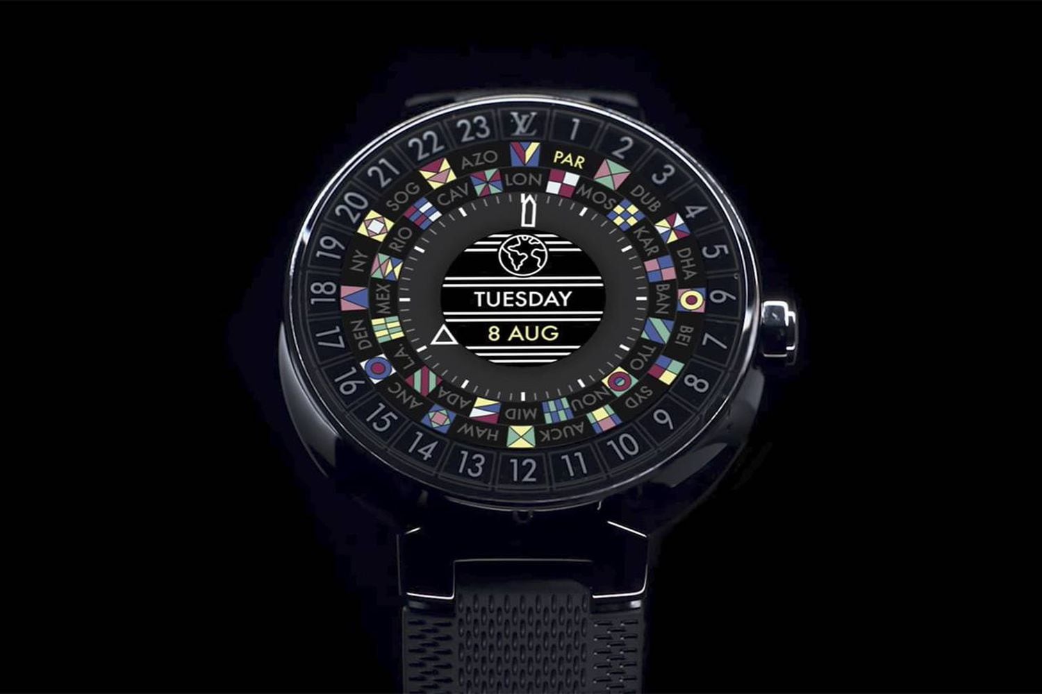 Time for fashionable tech: Louis Vuitton's new smartwatch