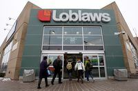 FILE PHOTO: A Loblaws store is pictured in Ottawa February 24, 2011.   REUTERS/Chris Wattie    (CANADA - Tags: BUSINESS)/File Photo