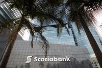 For years, Scotiabank has been shedding businesses it considered non-core. The divestitures aim to focus the bankÕs international operations on its core Latin American markets of Mexico, Peru, Chile and Colombia, and to free up capital after the bank spent nearly $7-billion on major acquisitions last year. The office building of Scotiabank is seen in the commercial district of San Isidro in Lima, April 11, 2015. REUTERS/Enrique Castro-Mendivil