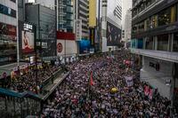 FILE -- A large-scale pro-democracy demonstration in Hong Kong on Jan. 1, 2020. China plans to impose restrictions on Hong Kong’s electoral system to root out candidates whom the Communist Party deems disloyal. (Lam Yik Fei/The New York Times)