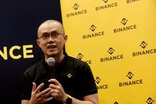FILE PHOTO: FILE PHOTO: Zhao Changpeng, founder and chief executive officer of Binance, at the Viva Technology conference in Paris, France June 16, 2022. REUTERS/Benoit Tessier/File Photo/File Photo