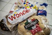 An assortment of bread products made by Weston Bakeries and Canada Bread, purchased at Loblaws in Mississauga, Ont. on Wednesday, Jan. 31, 2018.