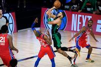 Jayson Tatum, Jaylen Brown lead Celtics to Game 1 win over Sixers