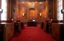 The court room of the Supreme Court of Canada is pictured on May 22, 2014  in Ottawa.  DAVE CHAN FOR THE GLOBE AND MAIL