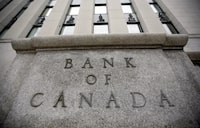 FILE PHOTO: The Bank of Canada building is pictured in Ottawa June 1, 2010.  REUTERS/Chris Wattie/File Photo
