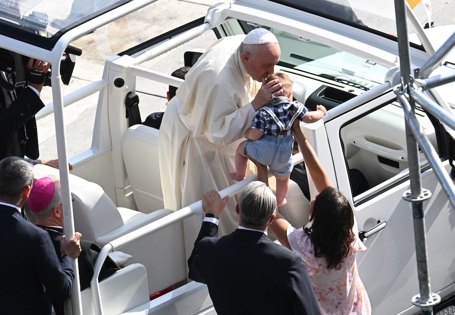 papal visit edmonton