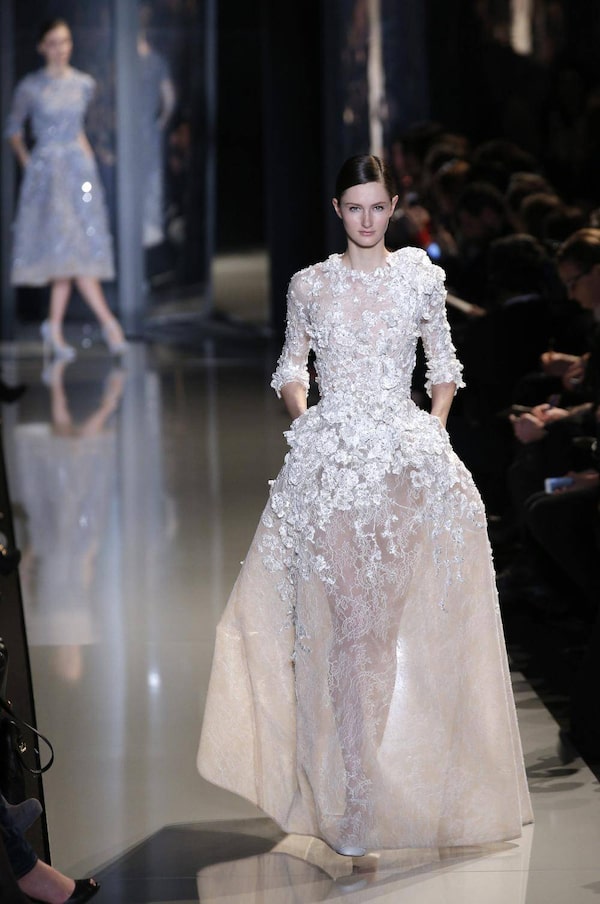Paris haute couture: Gaultier, Valentino and Saab dominate the runways ...