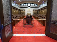 The Senate of Canada building and Senate Chamber are pictured in Ottawa on Monday, Feb. 18, 2019. THE CANADIAN PRESS/Sean Kilpatrick