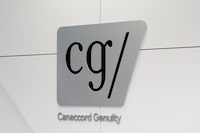 The logo for Canaccord Genuity is shown in Toronto on Wednesday, March 8, 2023. THE CANADIAN PRESS/Staff