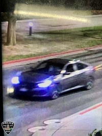 This photo provided by Boise Police Dept. shows surveillance of a vehicle near the scene of a shooting at Saint Alphonsus Regional Medical Center, Wednesday, March 20 2024 in Boise, Idaho. Police said officers were involved in a shooting at the hospital early Wednesday and are searching for two suspects, one of them a prison inmate who escaped from the campus. (Boise Police Dept. via AP).