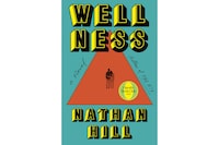 This cover image released by Knopf shows "Wellness" by Nathan Hill. (Knopf via AP)