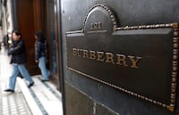 A Burberry store is seen in London, Britain, January 16, 2023.  REUTERS/Peter Nicholls/File Photo